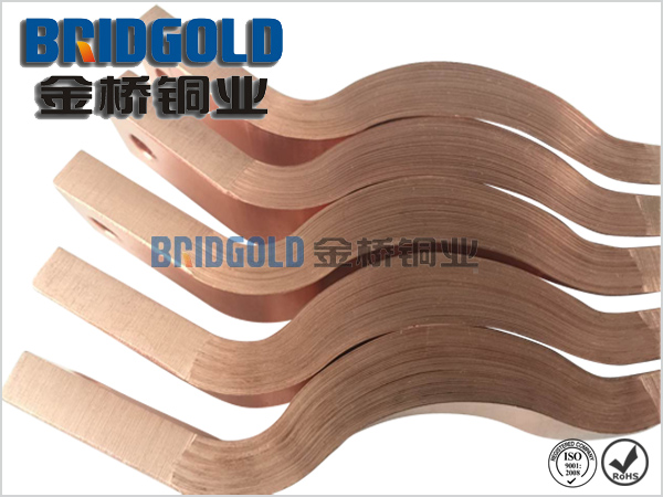 金橋銅業(yè)裸銅銅箔軟連接,銅帶軟連接