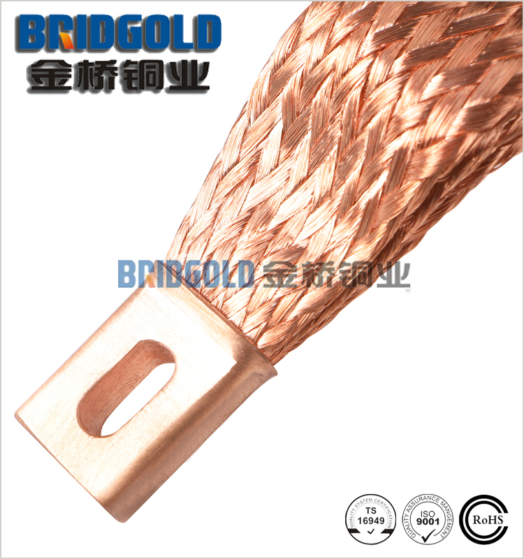 金橋銅編織線軟連接細節(jié) 金橋銅編織線軟連接細節(jié)