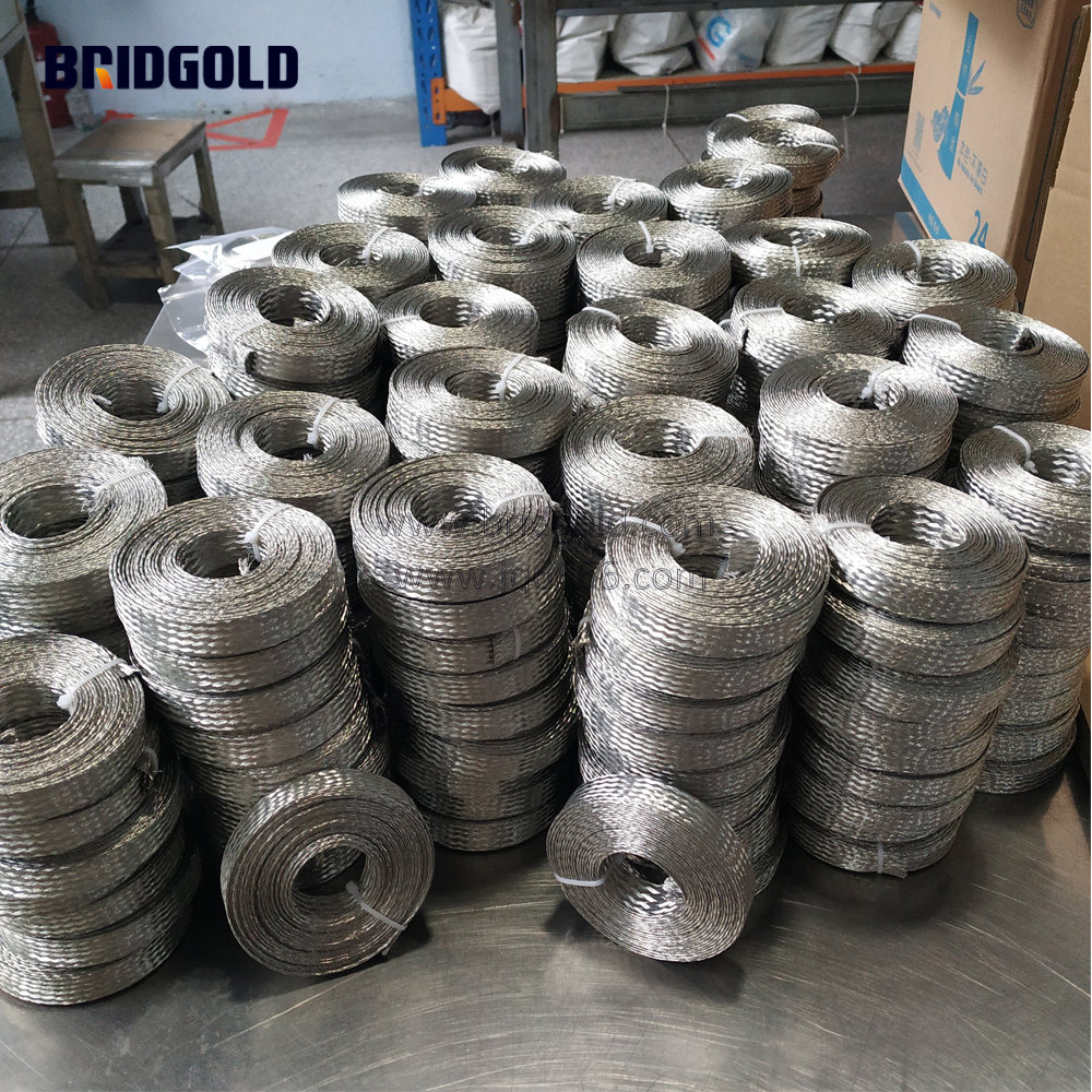 金橋鍍錫銅接地編織線 金橋鍍錫銅接地編織線