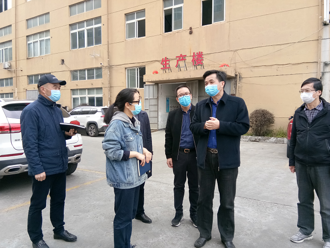 樂(lè)委副書(shū)記蒞臨檢查指導(dǎo)金橋銅業(yè)復(fù)工復(fù)產(chǎn)與疫情防控工作