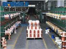 拉絲車(chē)間一角